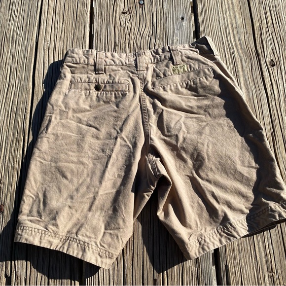 Filson Shorts Mens 32 Khaki Granite Mountain 5" Casual Outdoor Hiking - Picture 1 of 7
